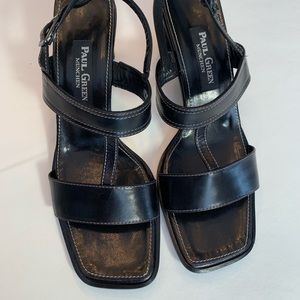 Paul Green handmade sandals US 9 EUC
